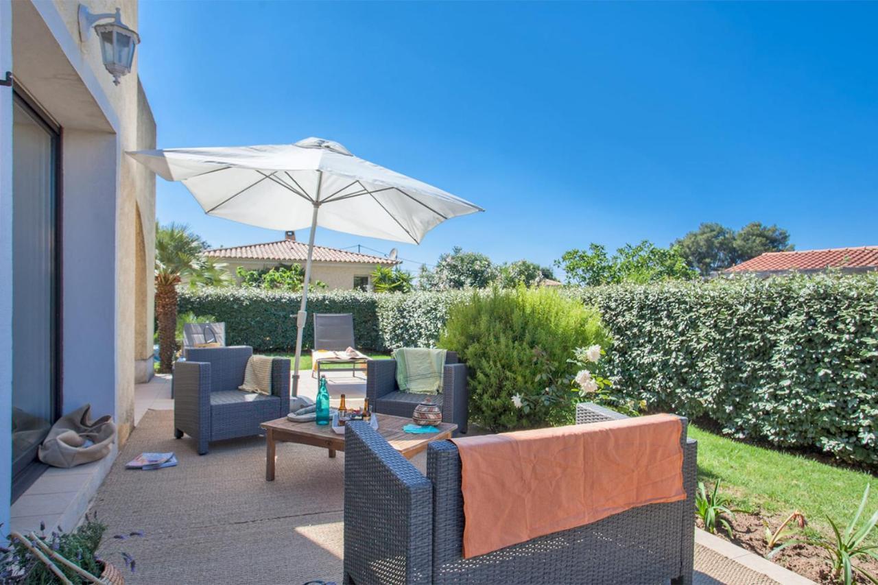 Location De Vacances Olivier Jardin Privatif Et Piscine Chauffee Partagee Calvi  Exterior photo
